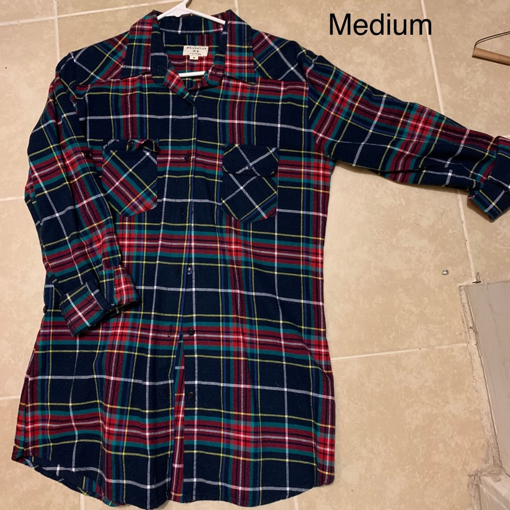 Long sleeve flannel
